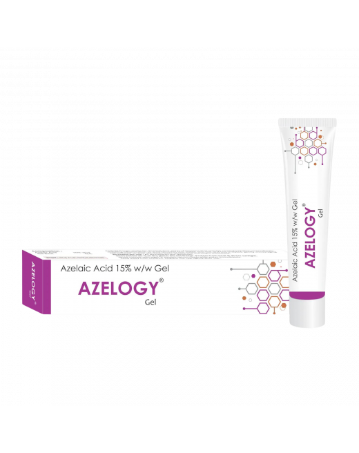 Гель для боротьби з акне з азелаїновою кислотою AZELOGY GEL 15% Гель для боротьби з акне з азелаїновою кислотою AZELOGY GEL 15%