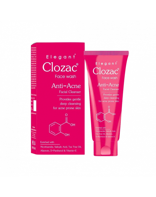 Очищувач для обличчя  Clozac Face Wash
