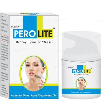 Гель для боротьби з акне з бензоїл пероксидом Elegant PEROLITE 5% 