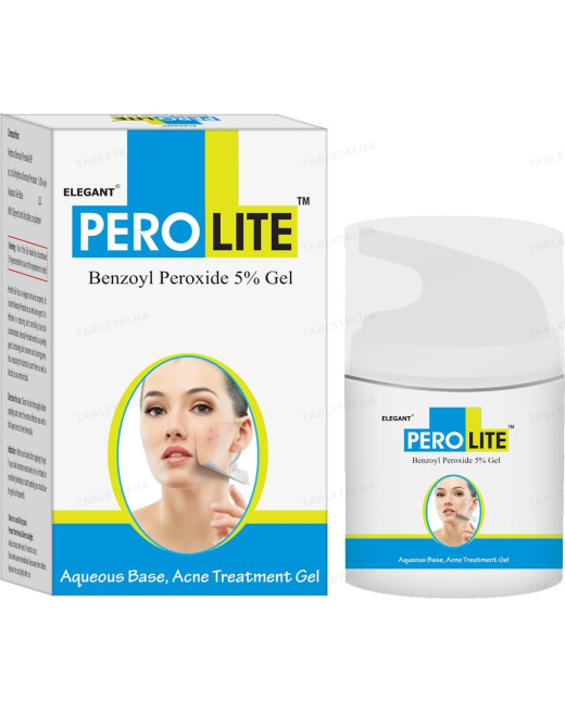 Гель для боротьби з акне з бензоїл пероксидом Elegant PEROLITE 5%