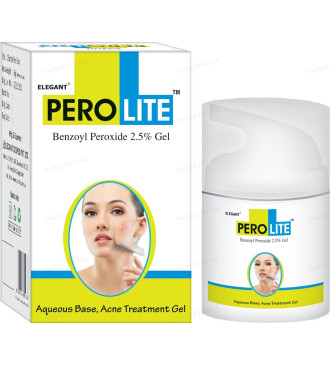 Гель для боротьби з акне з бензоїл пероксидом Elegant PEROLITE 2,5% 
