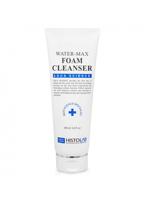 Histolab Water-Max Foam Cleanser/Oчищувальна гель-пінка для обличчя