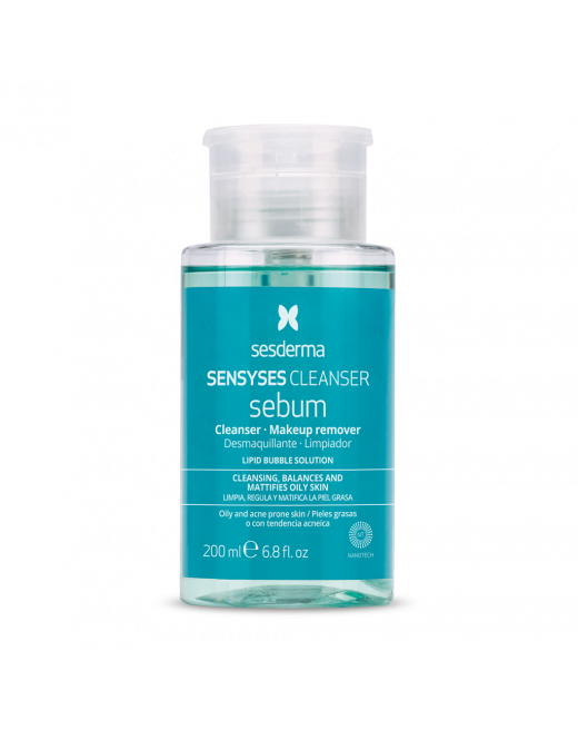 Sesderma Sensyses Cleanser Sebum/Засіб для зняття макіяжу для жирної шкіри Sesderma Sensyses Cleanser Sebum/Засіб для зняття макіяжу для жирної шкіри