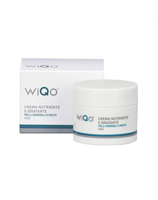 WiQo Crema Nutriente Pelli Normal o Miste/Поживний та зволожуючий крем для нормальної та комбінованої шкіри